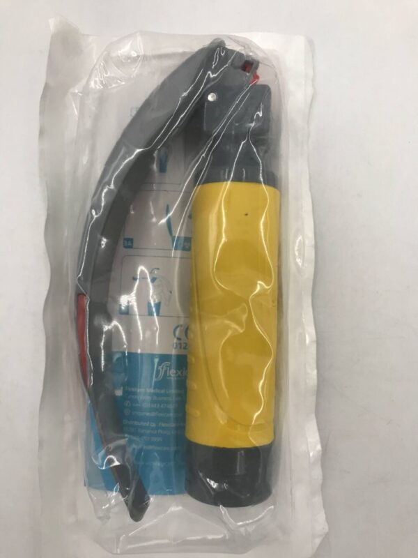 Flexicare 040-04-0140U BritePro Omni Single Use Laryngoscope Handle with Batteries and Fitted Blade MAC 4 (X)