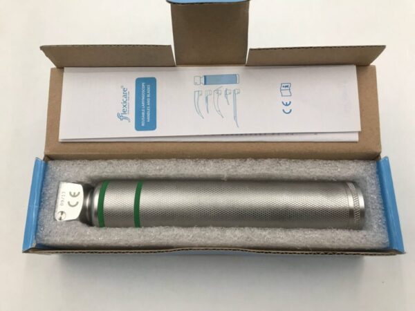 Flexicare 040-813U BritePro Max Led F/Optic Reusable Laryngoscope Handle Std