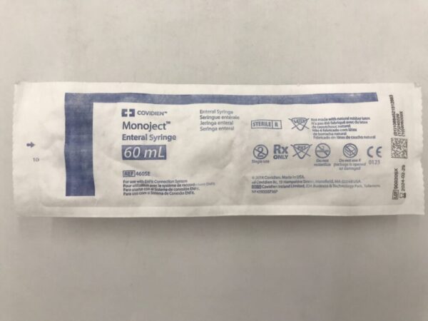 Covidien 460SE Monoject Enteral Syringe 60mL