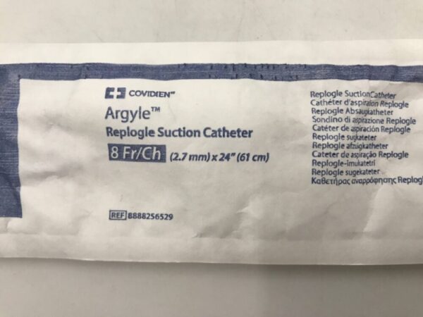 Covidien 8888256529 Argyle Replogle Suction Catheter 8Fr/Ch