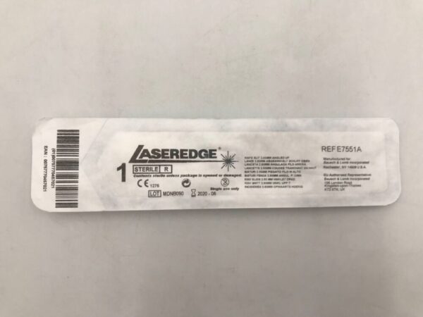 BAUSCH & LOMB E7551A Laseredge Knife Slit, Angled Up 2.65mm(X)