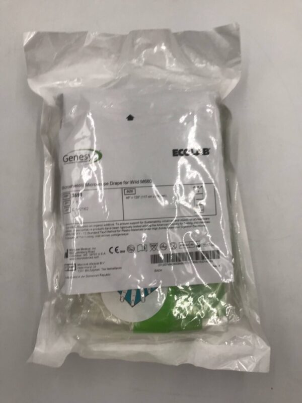 MICROTEK MEDICAL 3598 Genesys Ecolab Microshield Microscope Drape for Wild M680 46in x 120in (X)