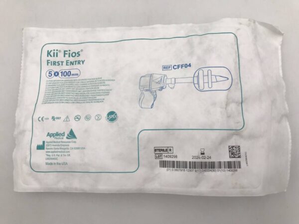 Applied CFF04 Kii Fios First Entry Obturator (Handled) with Advance Fixation Sleeve 5 x 100 mm