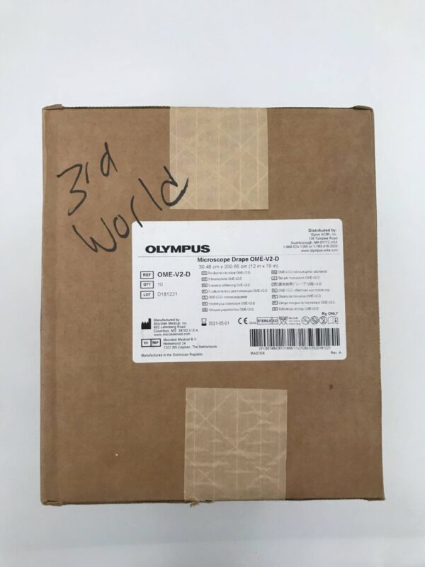 Olympus OME-V2-D Microscope Drape 30.48cm x 200.66cm (12in x 79in) (10/Box) (X)