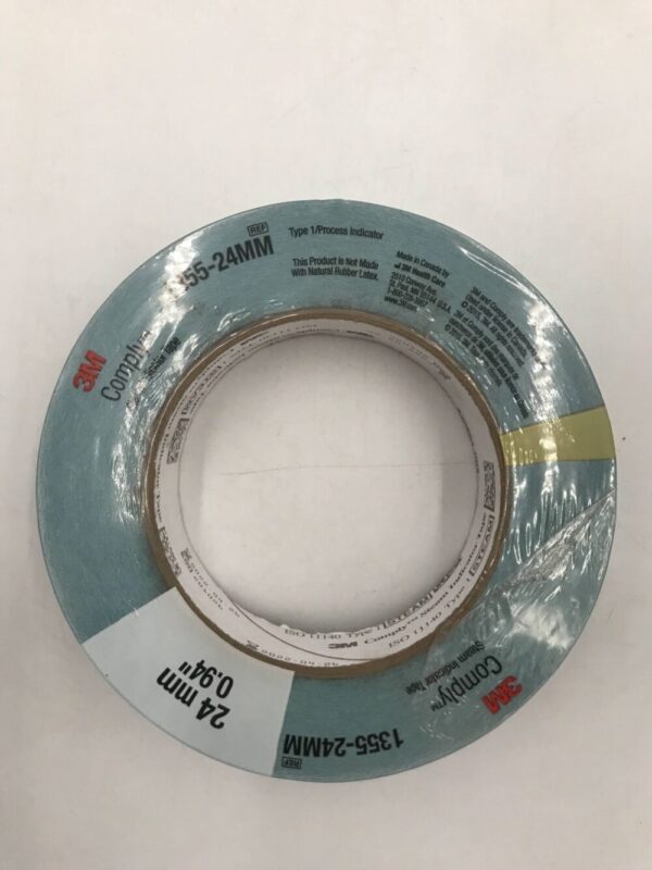 3M 1355-24MM Comply Steam Indicator Tape 24mm x 0.94" (X)