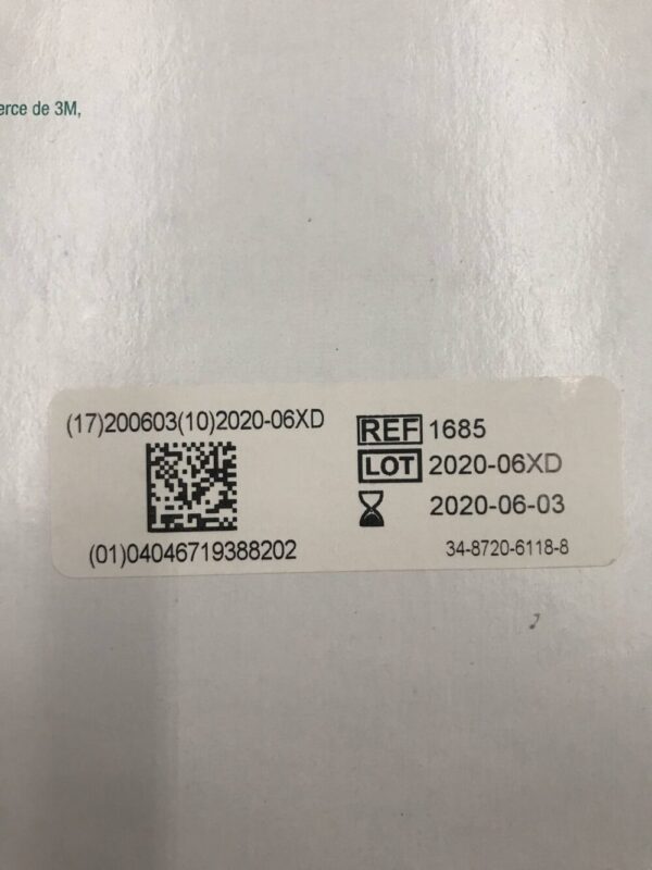 3M 1685 Tegaderm I.V. Advanced Securement Dressing 3 1/2in x 4 1/2in (8.5cm x 11.5cm) (50/Box)(X)