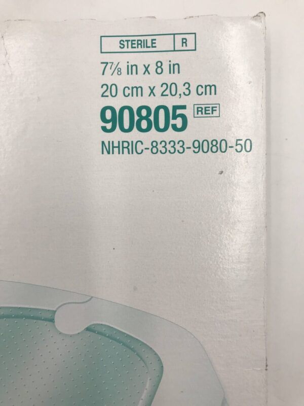3M 90805 Tegaderm Absorbent Clear Acrylic Dressing 7-1/8in x 8in (5/Pack) (X)