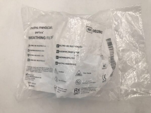SMITHS MEDICAL 002862 Portex Breathing/Respiration Filter (X)