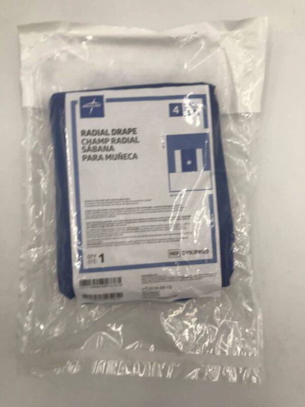 MEDLINE DYNJP4123 Radial Drape Level 4 Surgical Drape 48in x 46in