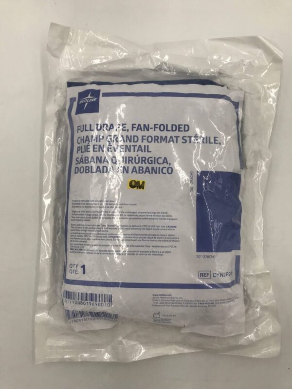 MEDLINE DYNJP2419 Full Drape Fan-Folded 100"x70"
