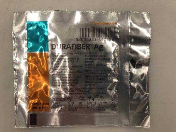 Smith & Nephew 66800570 Durafiber Ag 2in x 2in (10/Box) (X)