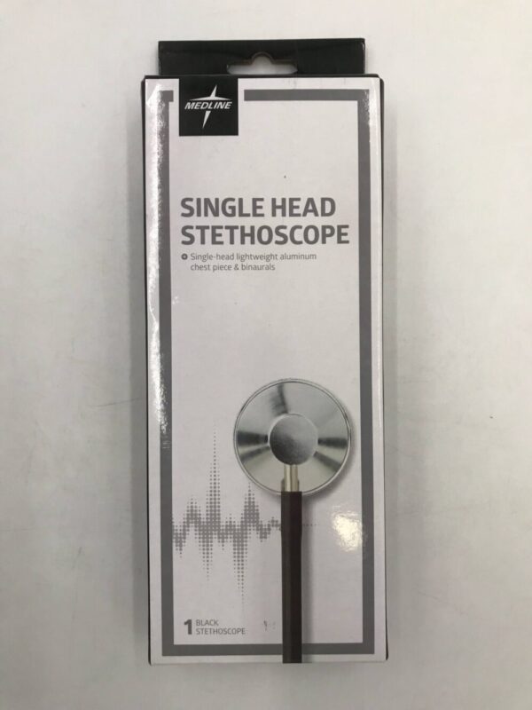 MEDLINE MDS926101 Single Head Stethoscope Lightweight Aluminum