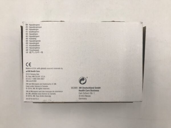 3M 1530-1 Micropore Surgical Tape 1in x 10yd (12/Box) (X)