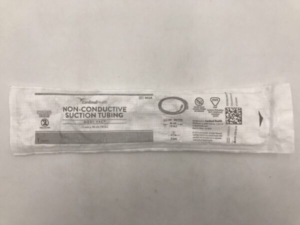 CARDINAL HEALTH N52A Medi-Vac Non-Conductive Suction Tube 5mm x 46cm