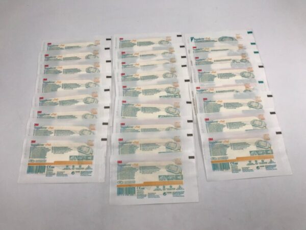 3M 3584 Tegaderm +Pad Film dressing with Non-Adherent Pad 2-3/8in x 4in (25/Lot) (X)