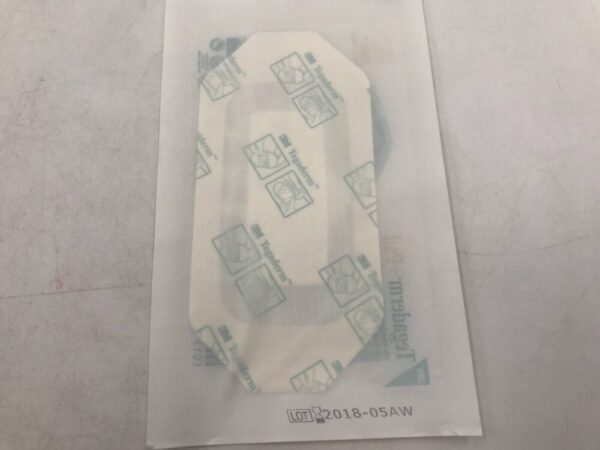 3M 3584 Tegaderm +Pad Film dressing with Non-Adherent Pad 2-3/8in x 4in (25/Lot) (X)