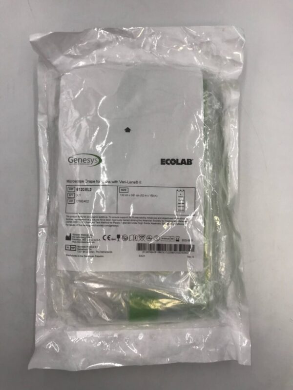 MICROTEK 6120VL2 Genesys Ecolab Microscope Drape for Zeiss w/ Vari-Lens II 132cm x 381cm (X)