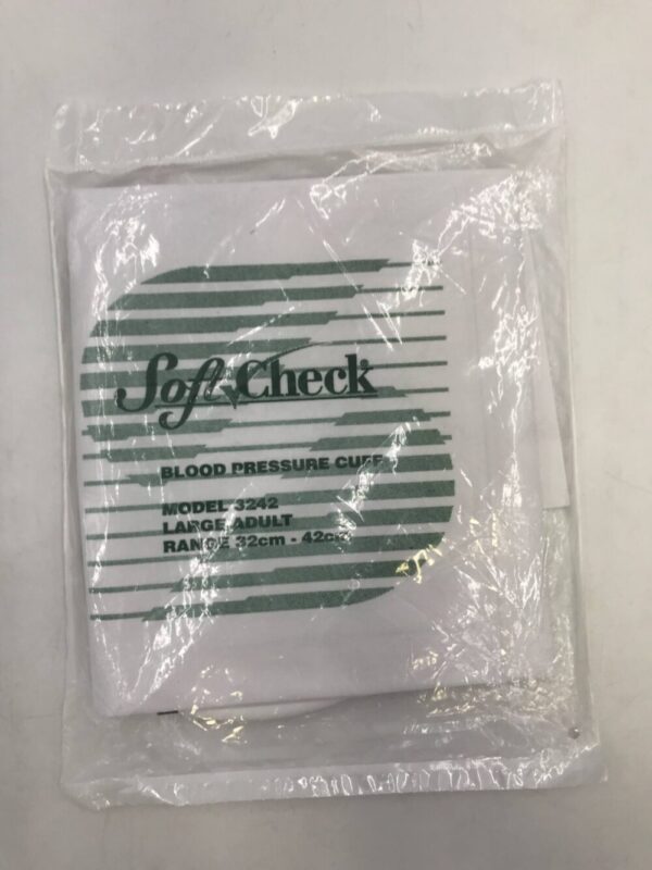 STATCORP MEDICAL 11160-000008 Soft Check NIBP Cuff-Disposable Large Adult 32-42cm(X)