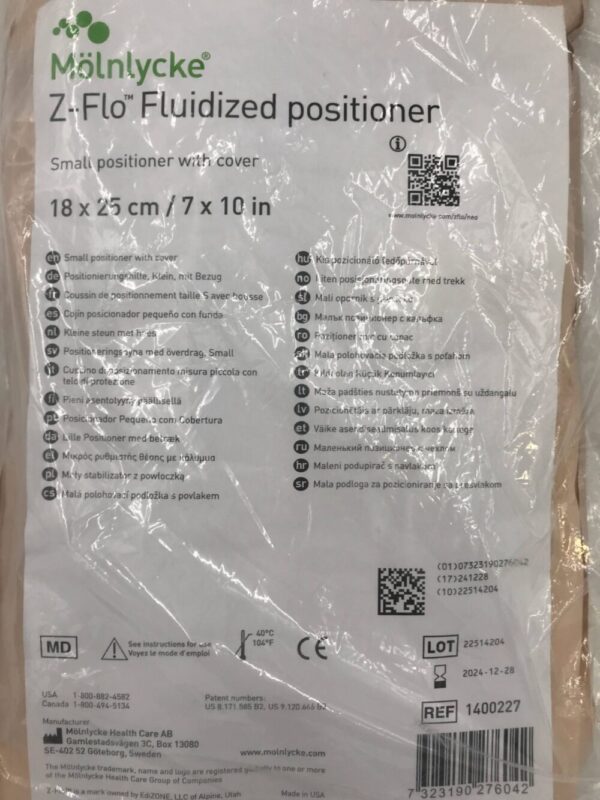 MOLNLYCKE 1400227 Z-Flo Fluidized Positioner Small 18x25cm / 7x10in