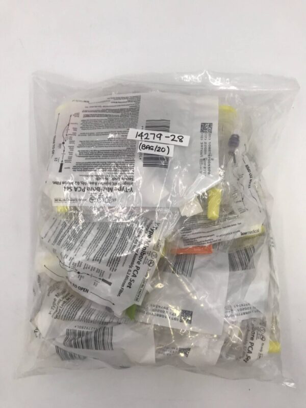 ICU MEDICAL 14279-28 Y-Type Minibore PCA Set 86in(20/Bag)(X)
