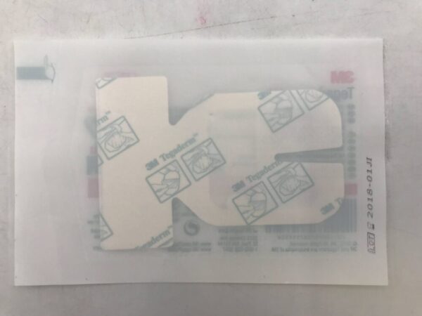 3M 1610 Tegaderm I.V. Transparent Film Dressing With Border 2in x 2-1/4in (X)