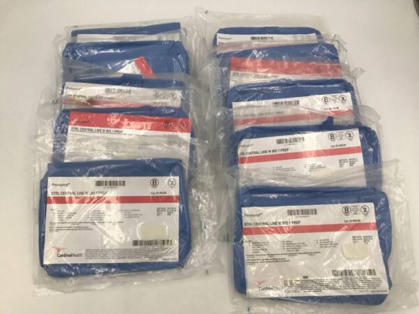 Cardinal Health 20-9993B STRL Central Line with Bio 1 Prep (10/Pack) (X)