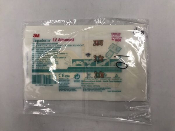 3M 1680 Tegaderm I.V. Advanced Securement Dressing 1-1/2in x 1-3/4in (10/Pack) (X)