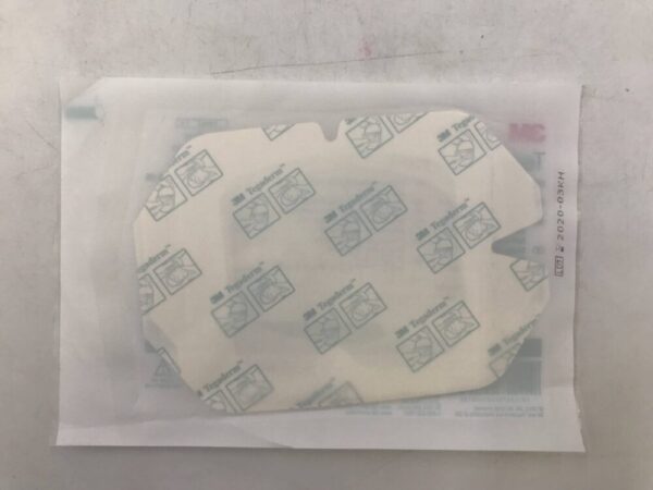 3M 1616 Tegaderm Film Transparent Film Dressing with Border 4in x 4-3/4in (X)