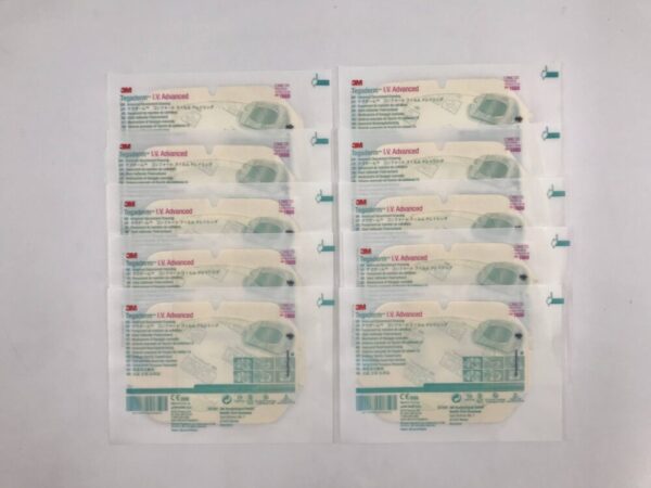 3M 1688 Tegaderm I.V. Advanced Securement Dressing 4in x 4-3/4in (10/Package) (X)