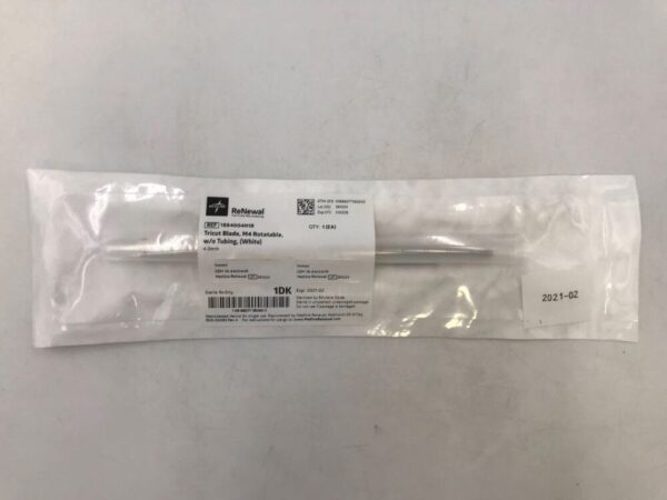 MEDTRONIC 1884004H1R Xomed Tricut Blade M4 Rotatable w/o Tubing 4.0mm (white)(Reprocessed Medline)(X)