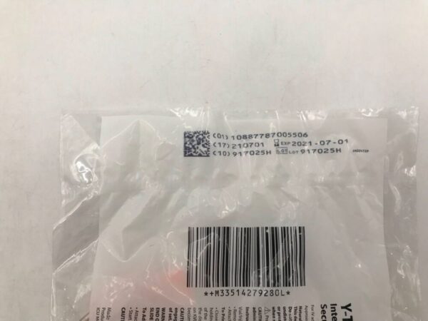 ICU MEDICAL 14279-28 Y-Type Minibore PCA Set Integral PAV Injector Assembly Secure Lock 86in (X)