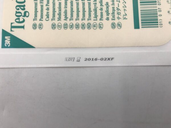 3M 1628 Tegaderm Film Transparent FIlm Dressing Frame Style 6in x 8in (X) 