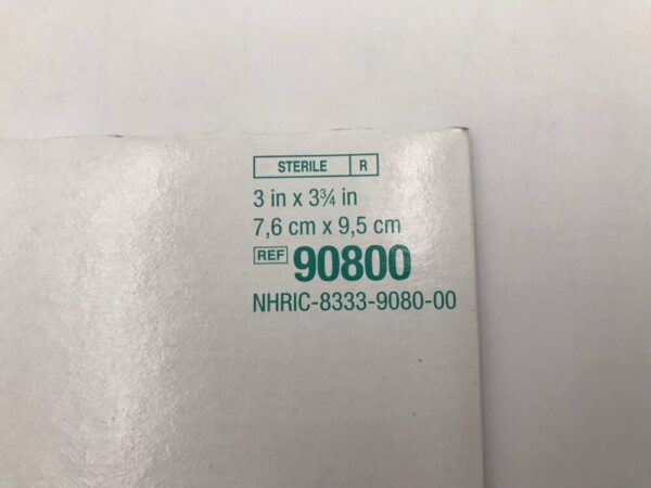 3M 90800 Tegaderm Absorbent Clear Acrylic Dressing 3in x 3-3/4in (5/PKG) (X)