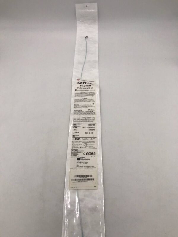AngioDynamics 10707102 Soft-Vu Pigtail Angiographic Catheter Non Braided 4F 90cm(X)
