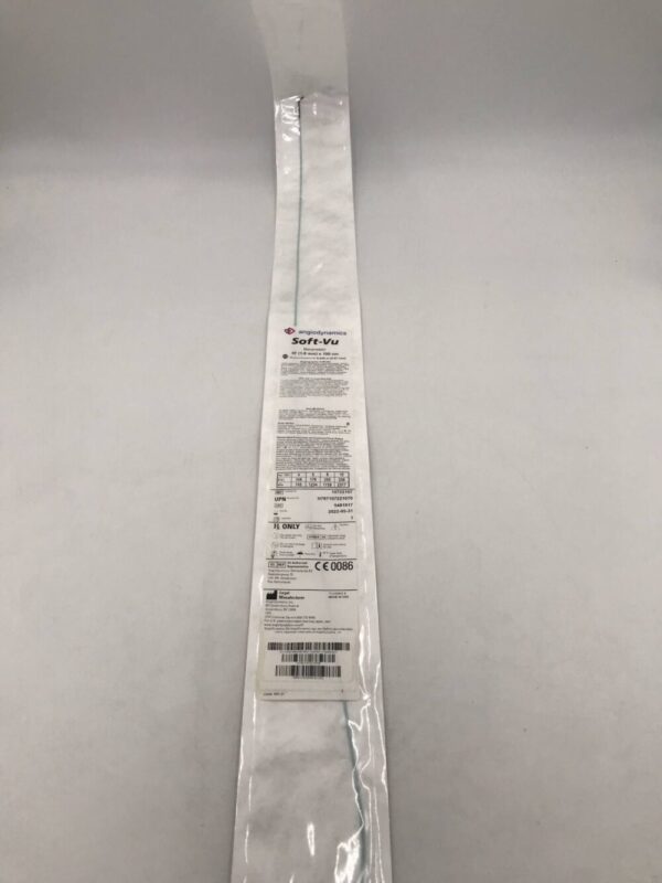 AngioDynamics 10722107 Soft-Vu Berenstein 5F (1.8mm) x 100cm  Angiographic Catheter Non Braided (X)
