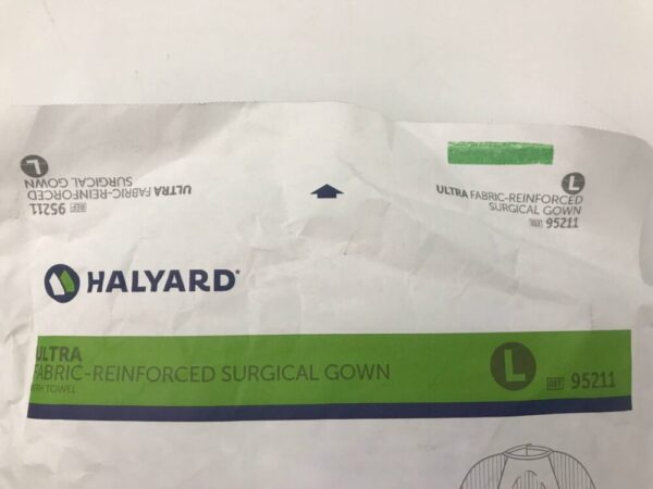 Halyard 95211 Ultra Fabric-Reinforced Surgical Gown Large