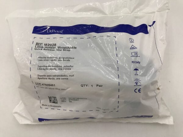 DeRoyal M2028 Limb Holder Wrist/Ankle Quick Release One Strap