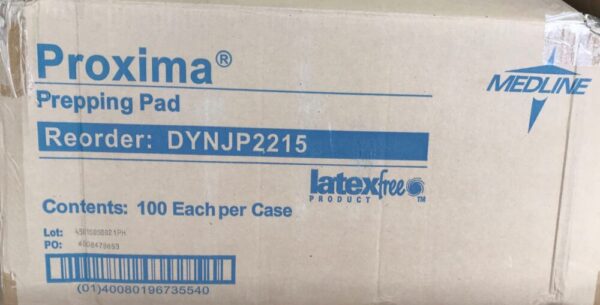 MEDLINE DYNJP2215 Proxima Prepping Pad (100/Case)