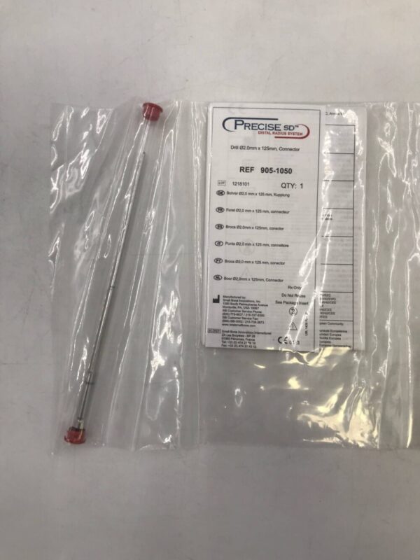 SMALL BONE INNOVATION 905-1050 Precise SD Drill 2.0mm x 125mm Connector