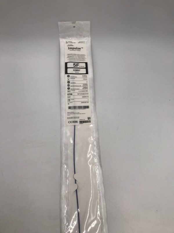 Boston Scientific 16391180 Impulse KIMNY 5F (1.70mm) x 110cm Angiographic Catheter (X)