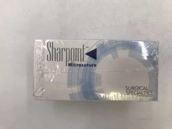 Surgical Specialties AA-2507 Sharpoint Nylon Black Monofilament 10-0 USP 0.2 Metric (X)
