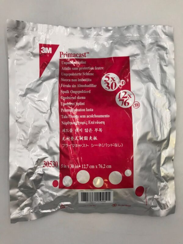 3M 30530 Primacast Unpadded Splint 5in x 30in (X)