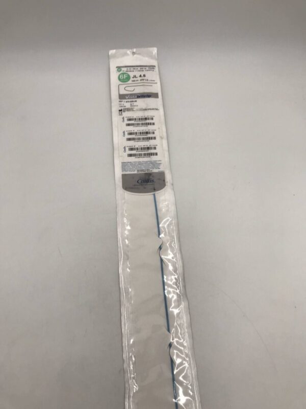 Cordis 670-006-00 Vista Brite Tip JL 4.5 Guiding Catheter 6F (2.0mm) x 100cm .070" I.D. (X)