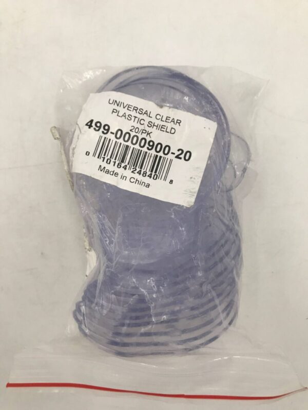 WILSON  OPTHALMIC 499-0000900-20 Universal Impact Resistant, Clear, Polycarbonate Eye Shield, Adult(20/Pck)