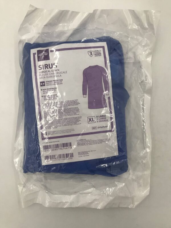 MEDLINE DYNJP2402 Sirus Gurgical Gown Level 3 X-Large