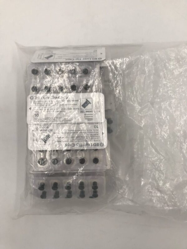 BD 308341 Luer Tip Caps (50 Pkg/Bag)(X)