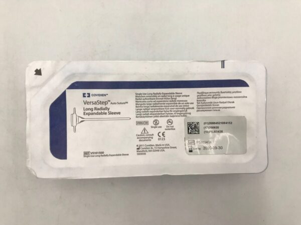 COVIDIEN VS101500 VersaStep Auto Suture Long Radially Expandable Sleeve (X)