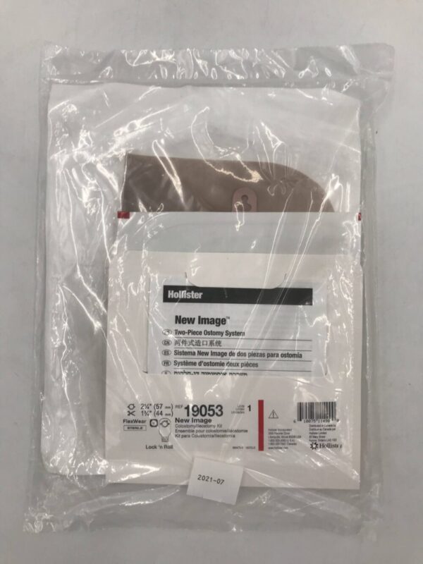HOLLISTER 19053 New Image Colostomy / Ileostomy FlexWear Kit 57mm x 44mm(X)