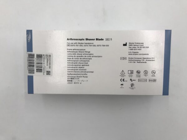 STRYKER 0375-940-200 Formula Unhooded 6-Flute Round Bur 4x125mm (5/Box)