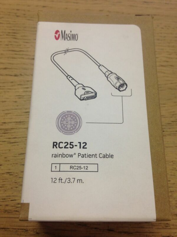 MASIMO 3342 Rainbow Patient Cable, 12Ft/3.7m